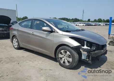 2015 Hyundai Elantra Se из США, поврежденный, VIN 5NPDH4AE0FH560267